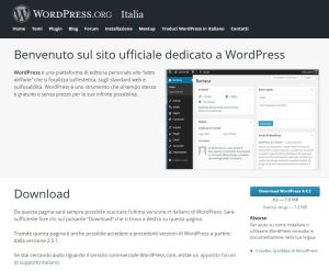 scaricare WordPress