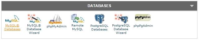Databases SiteGround