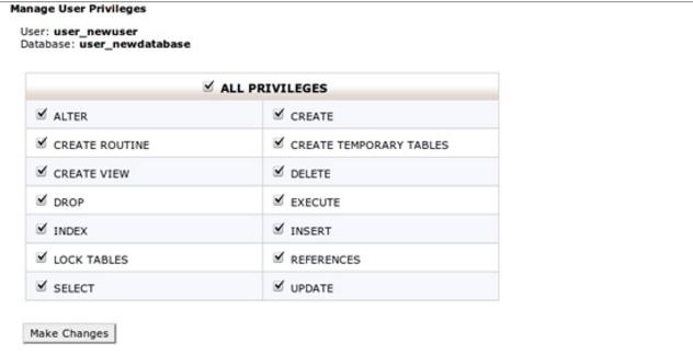 privilegi utente database