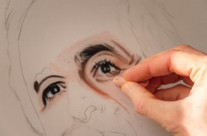 Materiali per disegnare il primo kit da disegno