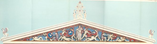 Frontone del tempio di Aphaia ad Egina