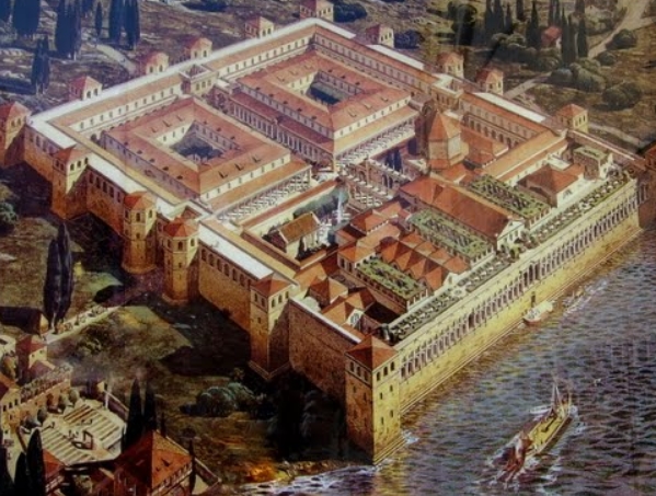 palazzo di diocleziano a spalato