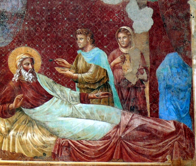 esau respinto da isacco giotto assisi