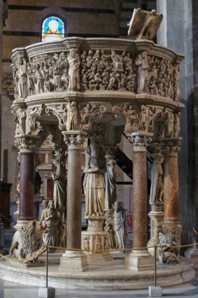 pulpito duomo di pisa giovanni pisano