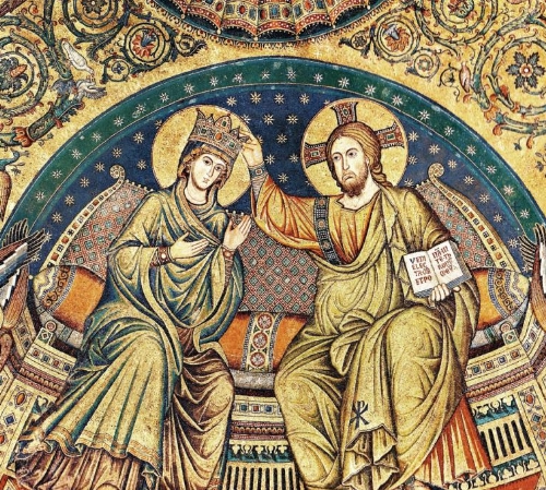 Jacopo Torriti incoronazione della Madonna
