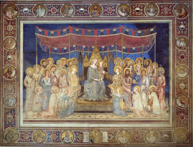 maesta di simone martini