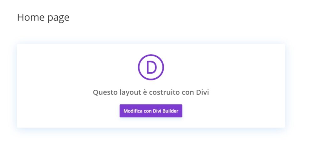 divi builder tutorial in italiano