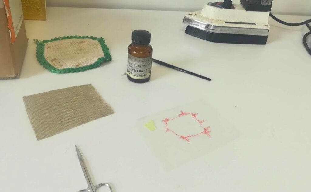 intarsio per tela e Beva art