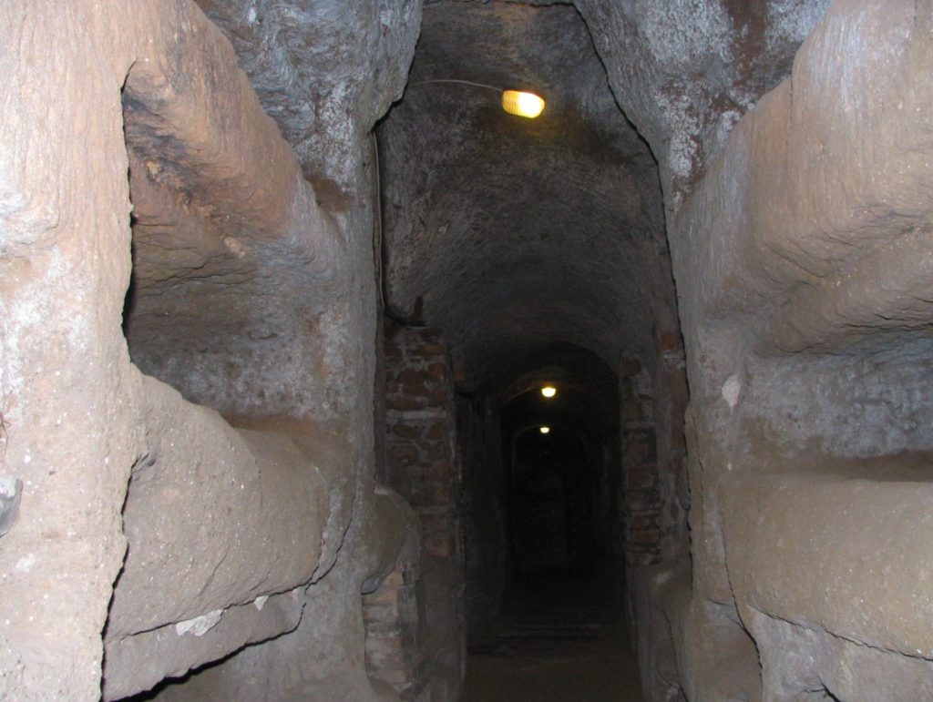catacombe di san Callisto a Roma