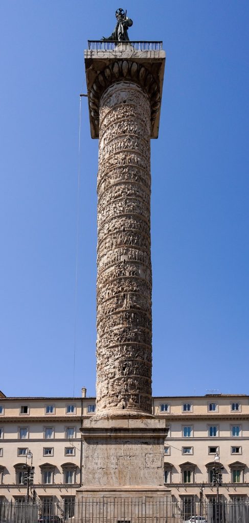 Colonna di Marco Aurelio, Roma