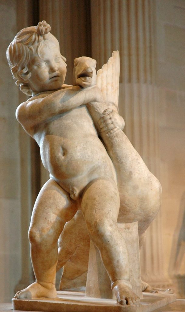 Fanciullo che strozza l'oca, Louvre, Parigi