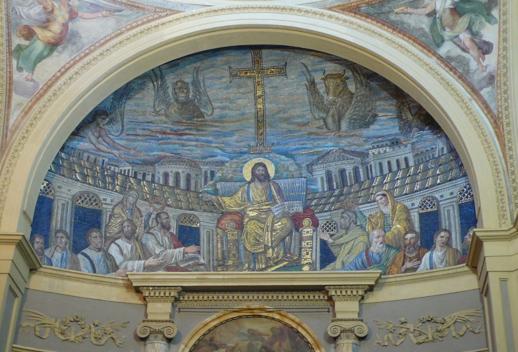 Il mosaico dell'abside di Santa Prudenziana a Roma