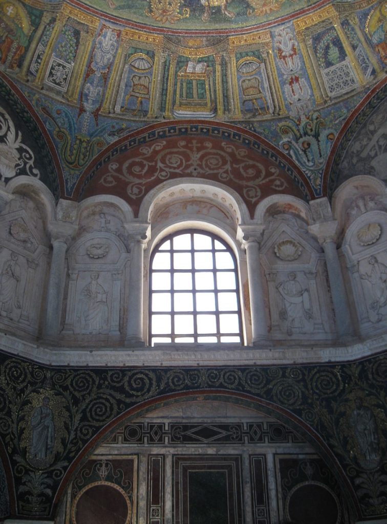 Interno del Battistero degli Ortodossi Ravenna