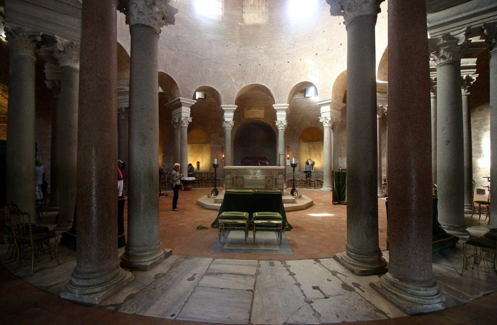 Interno del Mausoleo di Santa Costanza a Roma