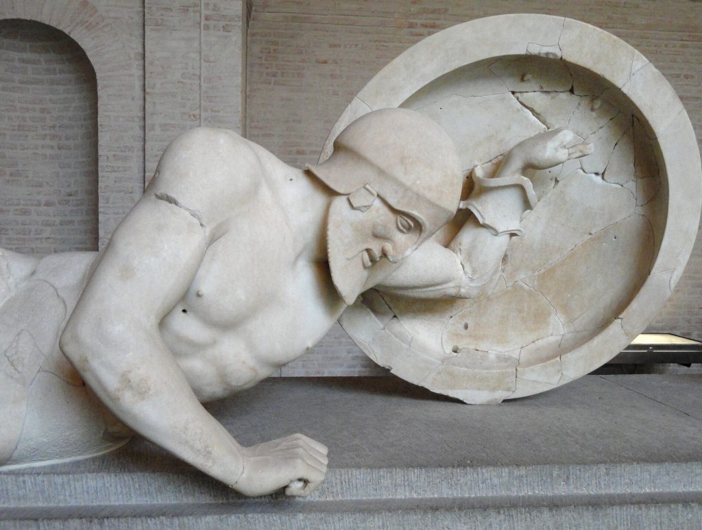Laomendonte tempio di Aphaia ad Egina