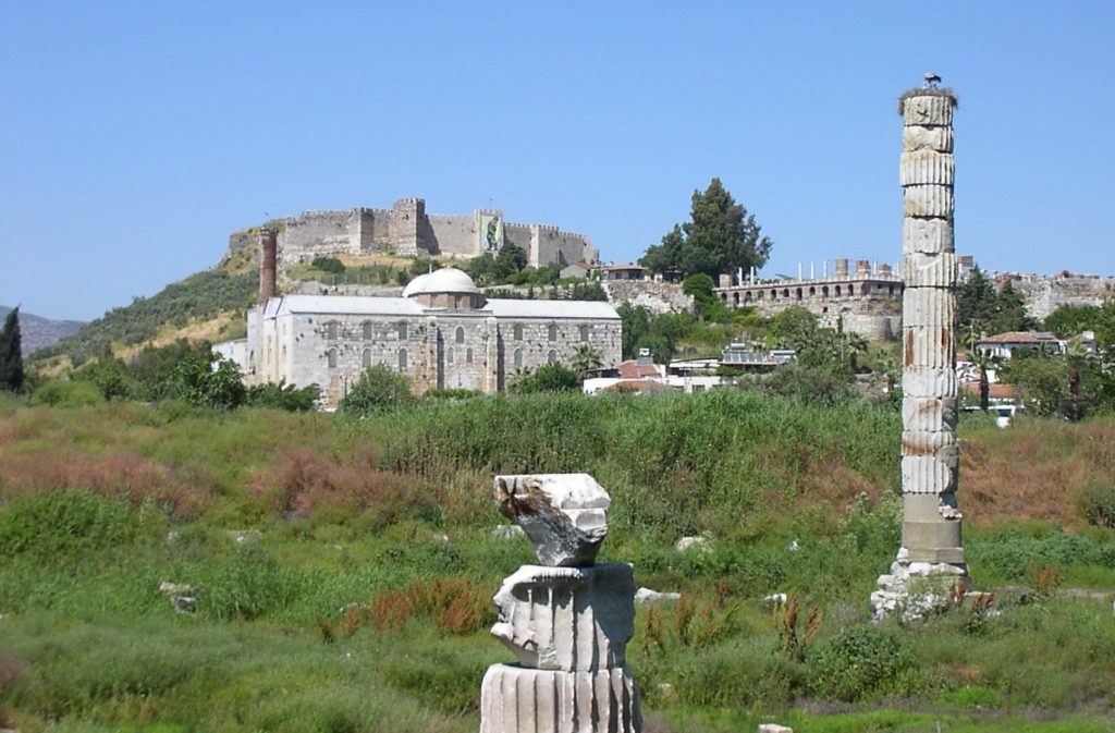 Resti dell'Artemision di Efeso