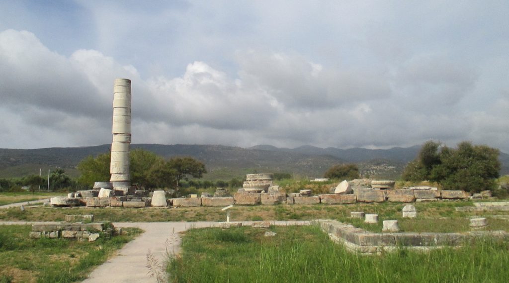 Resti dell'Heraion di Samo