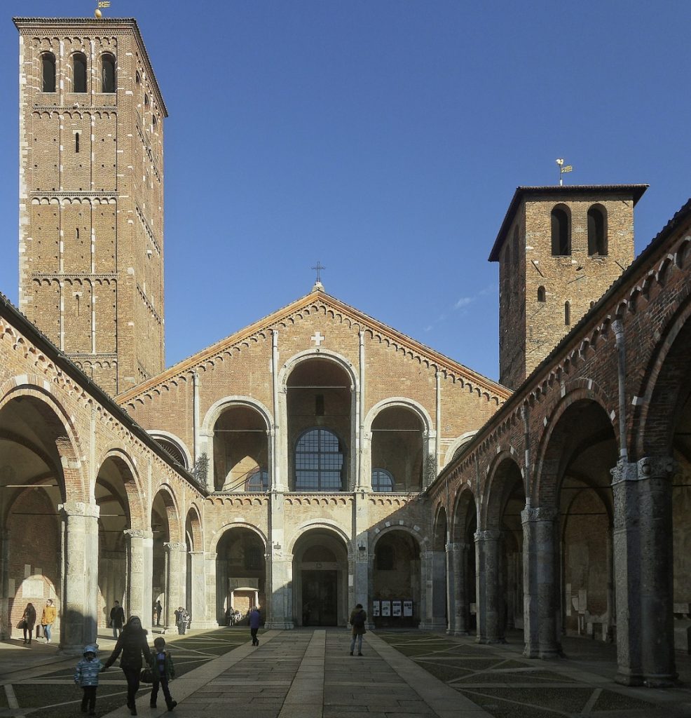 basilica sant ambrogio a milano