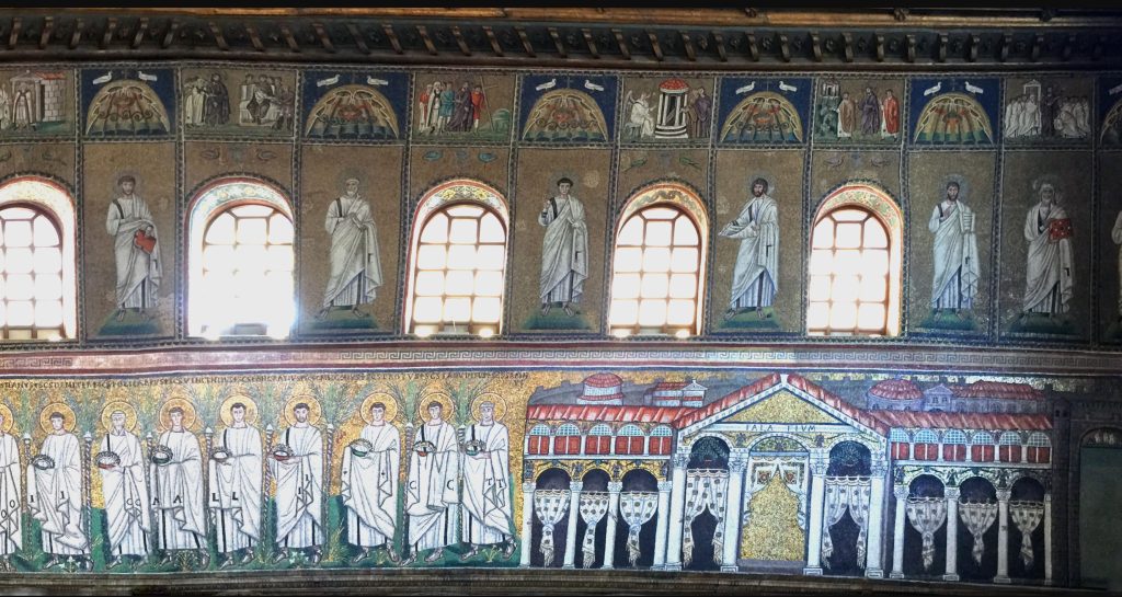 mosaici di Sant'Apollinare Nuovo Ravenna