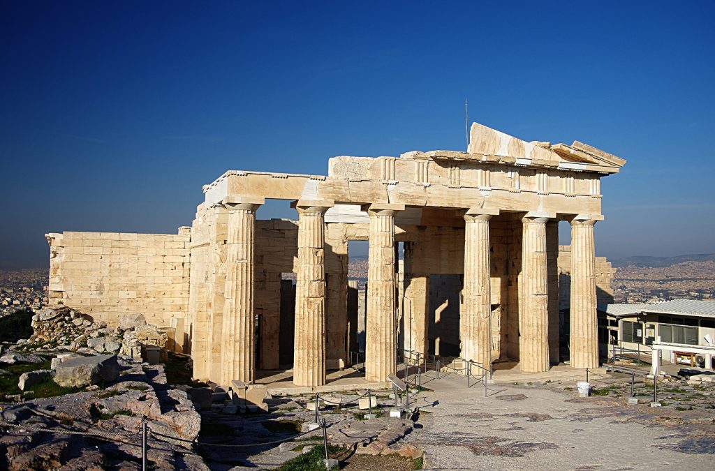 propilei acropoli di atene