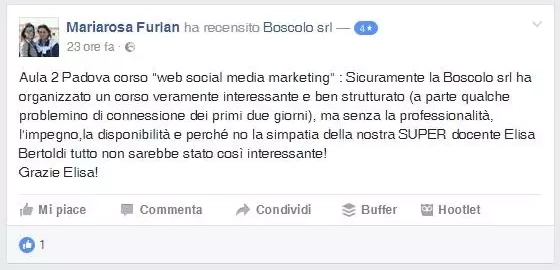 Recensione corso WordPRess Elisa Bertoldi