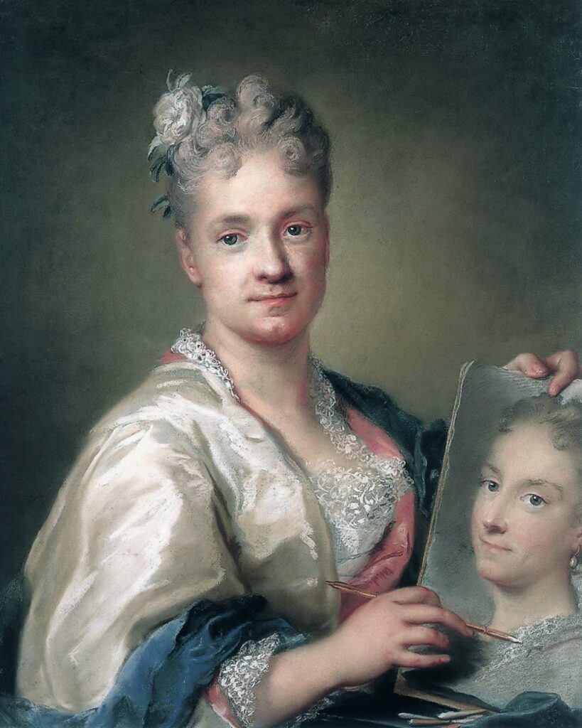Autoritratto di Rosalba Carriera